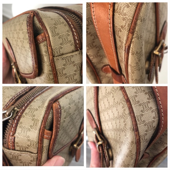 Vintage CELINE Macadam Crossbody Bag - Picture 11 of 17